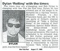 Mystery Tramps NY Post Article (1993)
